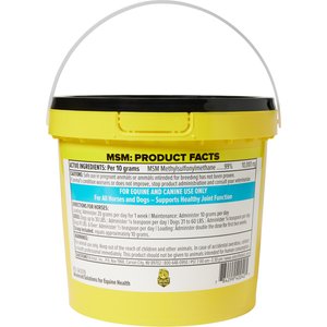 Select the Best MSM Powder Horse Joint Supplement, 4-lb bucket