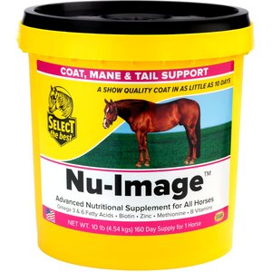 Select the Best Nu-Image Fatty Acid Nutritional Horse Supplement, 10-lb bucket