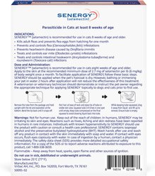 Senergy Topical Solution for Cats, 5.1-15 lbs, (Blue Box), 3 Doses (3-mos. supply) slide 2 of 3