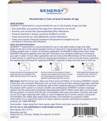Senergy Topical Solution for Cats,15.1-22 lbs, (Taupe Box), 3 Doses (3-mos. supply) slide 2 of 3