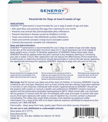 Senergy Topical Solution for Dogs, 40.1-85 lbs, (Teal Box), 3 Doses (3-mos. supply) slide 2 of 3