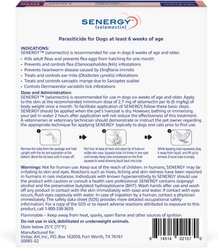 Senergy Topical Solution for Dogs, 85.1-130 lbs, (Plum Box), 3 Doses (3-mos. supply) slide 2 of 3
