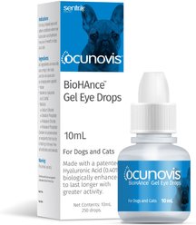 Domes Pharma Ocunovis BioHance Eye Drops for Dogs & Cats, 10-ml bottle