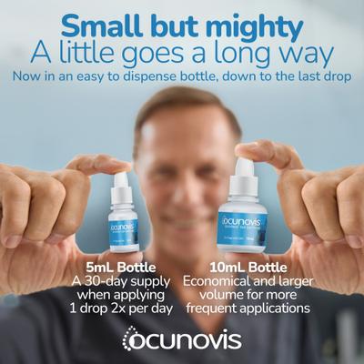 Show full view: Domes Pharma Ocunovis BioHance Eye Drops for Dogs & Cats, 10-ml bottle slide 3 of 13