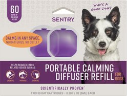 Sentry Behavior Portable Calming Diffuser Refill for Dogs, 2 count