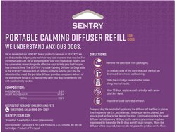 Sentry Behavior Portable Calming Diffuser Refill for Dogs, 2 count slide 2 of 6