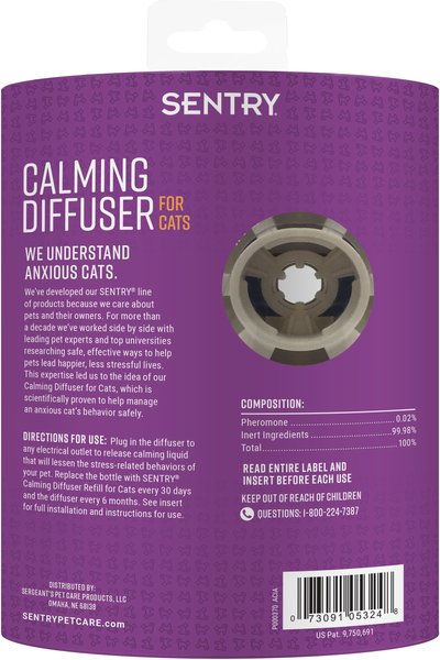 Show full view: Sentry Calming Diffuser for Cats, Diffuser slide 2 of 8