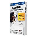 Sentry FiproGuard Flea & Tick Spot Treatment for Dogs, 89-132 lbs, 3 Doses (3-mos. supply)