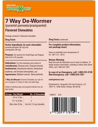 Sentry HC WormX Plus 7 Way Dewormer for Hookworms, Roundworm & Tapeworms for Small Breed Dogs, 6 count slide 2 of 7