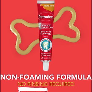 Sentry Petrodex Advanced Care Enzymatic Chicken Flavor Dog Dental Kit