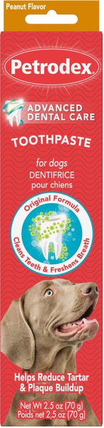 Sentry Petrodex Advanced Care Natural Peanut Flavor Dog Toothpaste