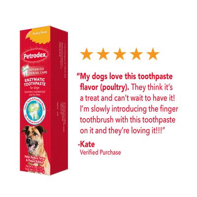 Show full view: Sentry Petrodex Advanced Care Natural Peanut Flavor Dog Toothpaste, 2.5-oz tube slide 8 of 10