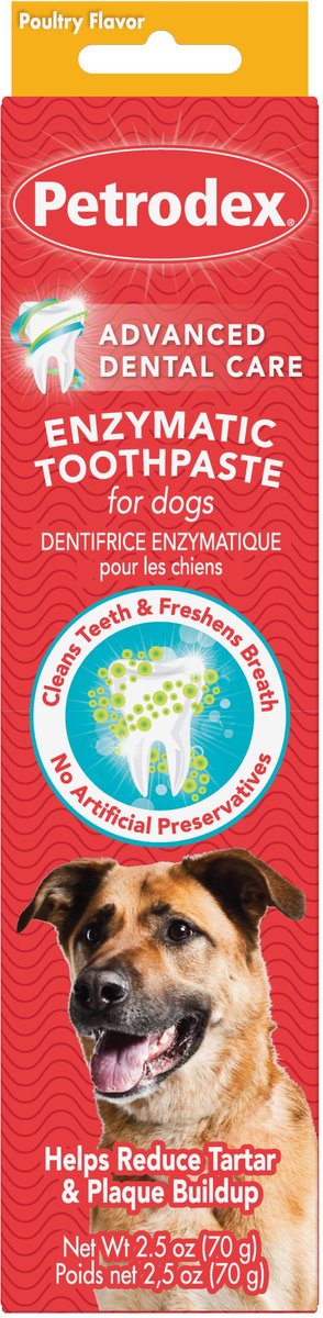 Sentry Petrodex Veterinary Strength Poultry Fresh Mint Flavor Dog Toothpaste