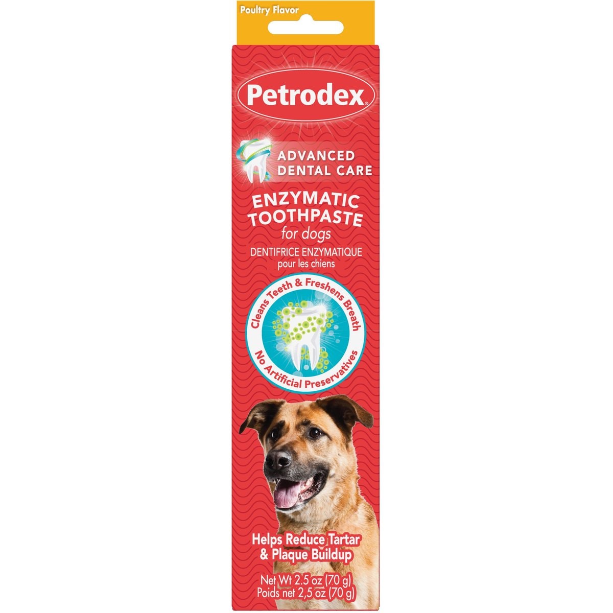 Sentry Petrodex Veterinary Strength Enzymatic Dog Toothpaste, 2.5-oz