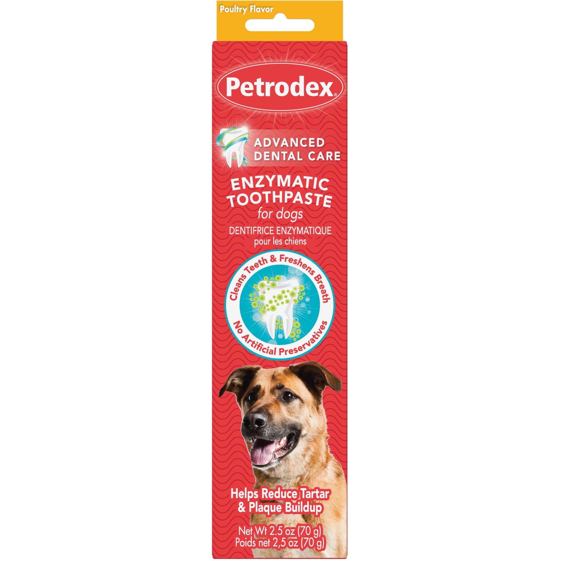 Sentry Petrodex Veterinary Strength Enzymatic Poultry Flavor Toothpaste for Dogs