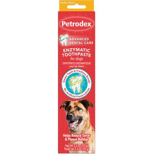 Sentry Petrodex Veterinary Strength Enzymatic Poultry Flavor Dog Toothpaste, 2.5-oz