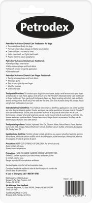 Show full view: Sentry Petrodex Veterinary Strength Natural Peanut Flavor Dog Dental Kit slide 3 of 9