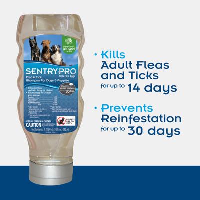 Show full view: Sentry Pro Flea & Tick Dog Shampoo, 18-fl oz bottle slide 3 of 8