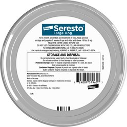 Seresto Flea & Tick Collar for Dogs, over 18-lbs, 1 Collar (8-mos. supply) slide 2 of 7