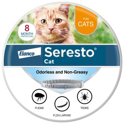 Show full view: Seresto Flea & Tick Collar for Dogs, over 18-lbs + Flea & Tick Collar for Cats slide 5 of 8