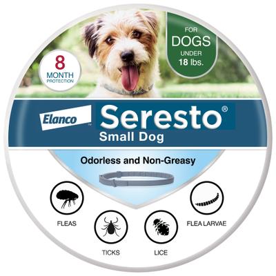 Show full view: Seresto Flea & Tick Collar for Dogs, up to 18-lbs, 1 Collar (8-mos. supply) slide 1 of 9