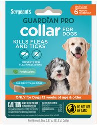 Sergeant's Guardian Pro Flea & Tick Dog Collar