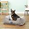 Show in main carousel: Serta Orthopedic Bolster Dog Bed with Removable Cover, Large, Gray slide 1 of 11