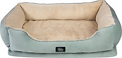 Serta Orthopedic Cuddler Cat & Dog Bed, Blue slide 2 of 3