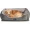 Show in main carousel: Serta Orthopedic Cuddler Cat & Dog Bed, Charcoal slide 1 of 4