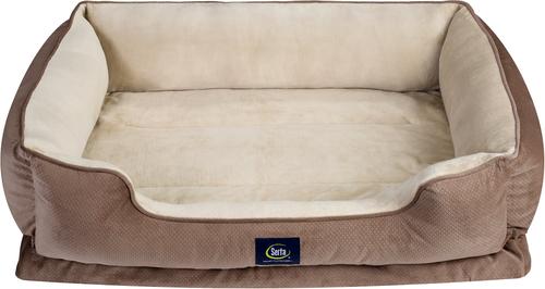 Show full view: Serta Orthopedic Cuddler Cat & Dog Bed, Mocha slide 2 of 4
