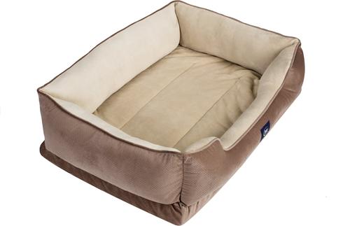 Show full view: Serta Orthopedic Cuddler Cat & Dog Bed, Mocha slide 3 of 4