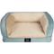 Show in main carousel: Serta Quilted Orthopedic Bolster Dog Bed with Removable Cover, Blue, Petite slide 2 of 7
