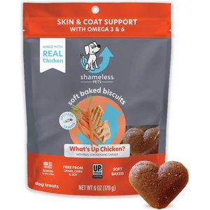 Shameless Pets Chicken & Carrot Soft Baked Dog Treats