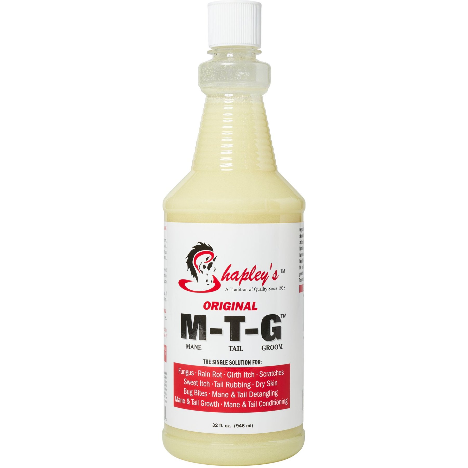 Shapley's Original M-T-G Mane Tail Groom Horse Solution