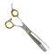 Show in main carousel: Sharf Gold Touch 42-Tooth Professional Dog Thinning Scissors, 6.5-in slide 4 of 5