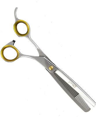 Show full view: Sharf Gold Touch 42-Tooth Professional Dog Thinning Scissors, 6.5-in slide 4 of 5