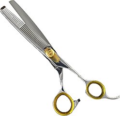 Sharf Gold Touch 7.5" Straight, 6.5" Thinning & 7.5" Curved Scissors Pet Grooming Shear Kit slide 2 of 7