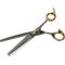 Show in main carousel: Sharf Gold Touch 7.5" Straight, 6.5" Thinning & 7.5" Curved Scissors Pet Grooming Shear Kit slide 3 of 7