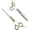 Show in main carousel: Sharf Gold Touch 7.5" Straight & 6.5" Thinning Scissors Pet Grooming Shear Kit slide 1 of 7