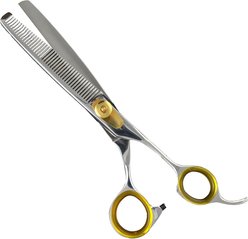 Sharf Gold Touch 7.5" Straight & 6.5" Thinning Scissors Pet Grooming Shear Kit slide 2 of 7