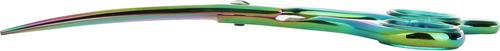 Show full view: Sharf Gold Touch Rainbow Curved Pet Grooming Shear, 6.5-in slide 5 of 6