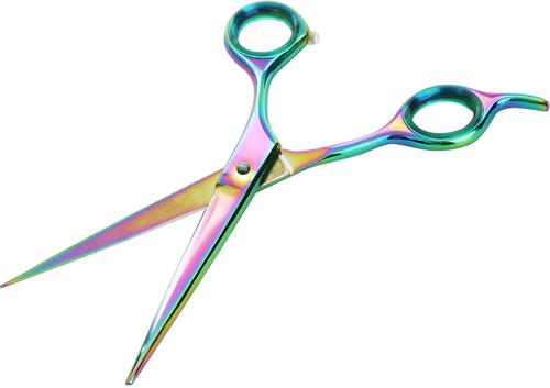 Show full view: Sharf Gold Touch Rainbow Straight Pet Grooming Shear, 6.5-in slide 3 of 5