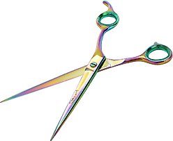 Sharf Gold Touch Rainbow Straight Pet Grooming Shear, 8.5-in slide 2 of 5