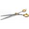Show in main carousel: Sharf Straight Gold Touch Round Tips Dog Grooming Scissors, 7-in slide 3 of 4