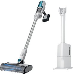 Shark Clean & Empty Cordless Stick Vacuum, White/Peacock Blue