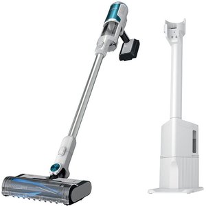 Shark Clean & Empty Cordless Stick Vacuum, White/Peacock Blue