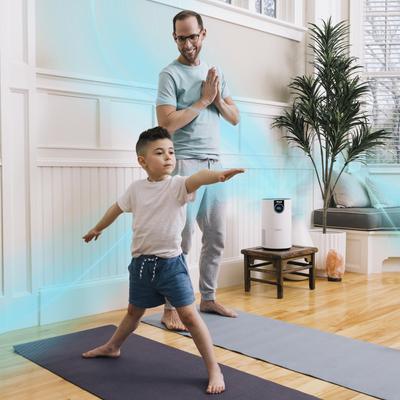 Show full view: Shark HP102 Air Purifier with True HEPA, White slide 7 of 9