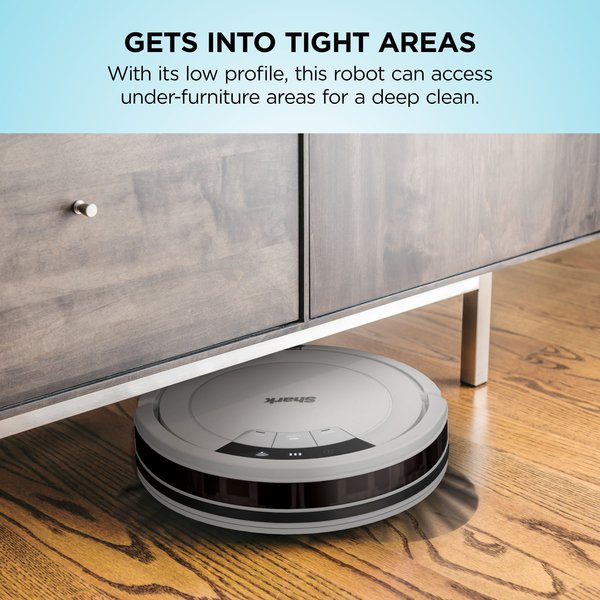 Shark ION Robot Vacuum RV763 Wi-Fi Connected, White