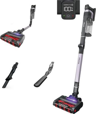 Show full view: Shark IZ862H Stratos Cordless Vacuum, Ash Purple slide 1 of 8