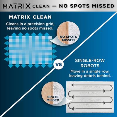 Show full view: Shark Matrix Plus 2-in-1 Robot Vacuum, Black, 0.44-qt slide 4 of 9